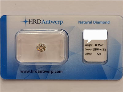Talla Diamante - Peso 0.75ct - Pureza - I - Color - SI1