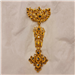 Tipo: Broche de Pecho (Venera) - Estilo: Siglo XVII XVIII - Material: Oro  - Piedras: Diamantes